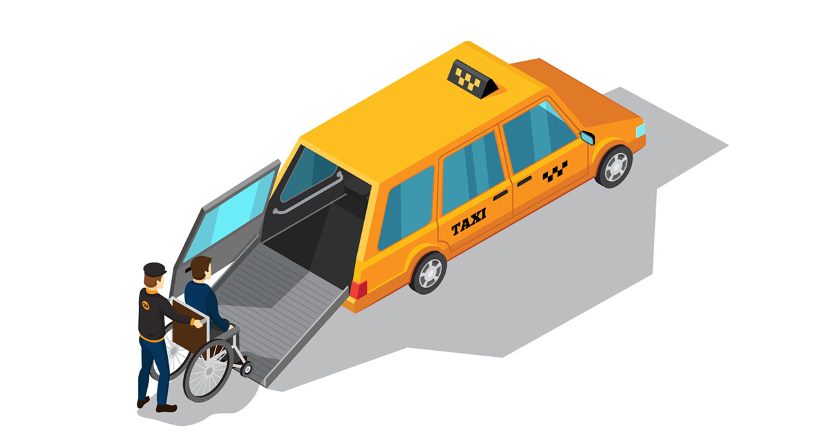 Wheelchair Taxi Maxi